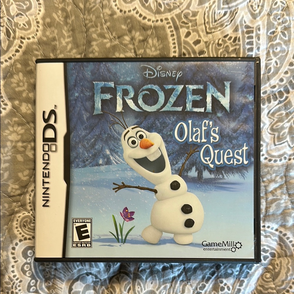 Disney Frozen Olaf's Quest Nintendo DS Game